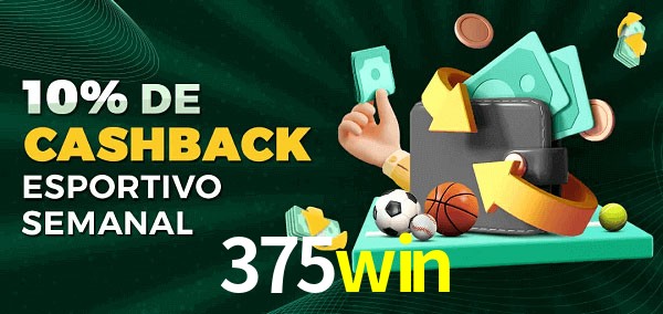 10% de bônus de cashback na 375win